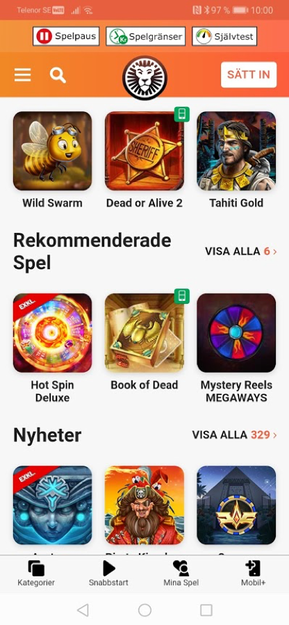 Recommendation engine from LeoVegas