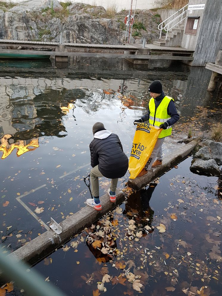 Fisktrappan i Sickla Sluss