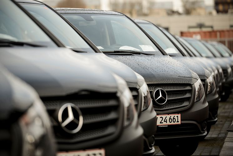 Mercedes-Benz vinder forsvarsudbud: 675 biler leveres i år