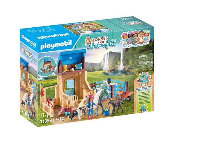 Amelia & Whisper mit Pferdebox (71353) von PLAYMOBIL