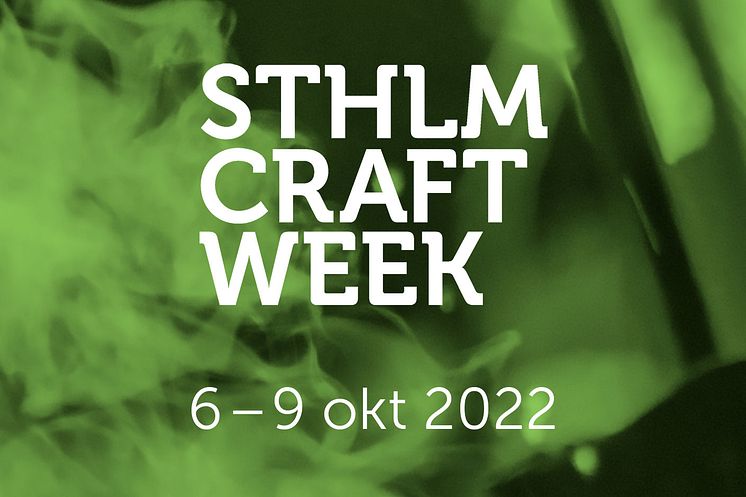 Stockholm Craft Week 2022