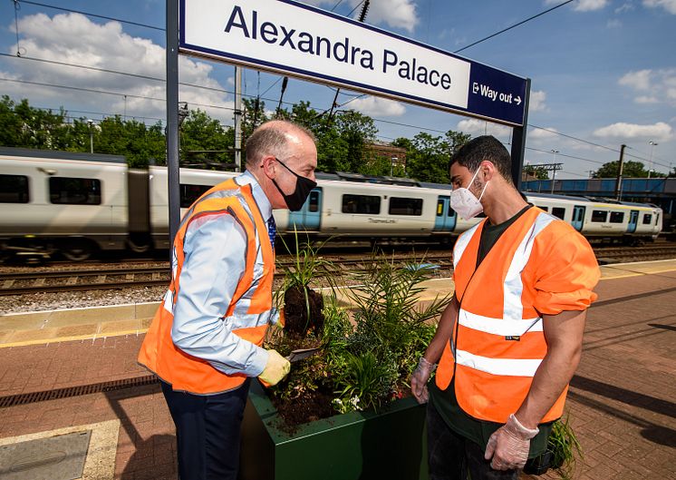 Great Northern and charity Groundwork team up at Alexandra Palace