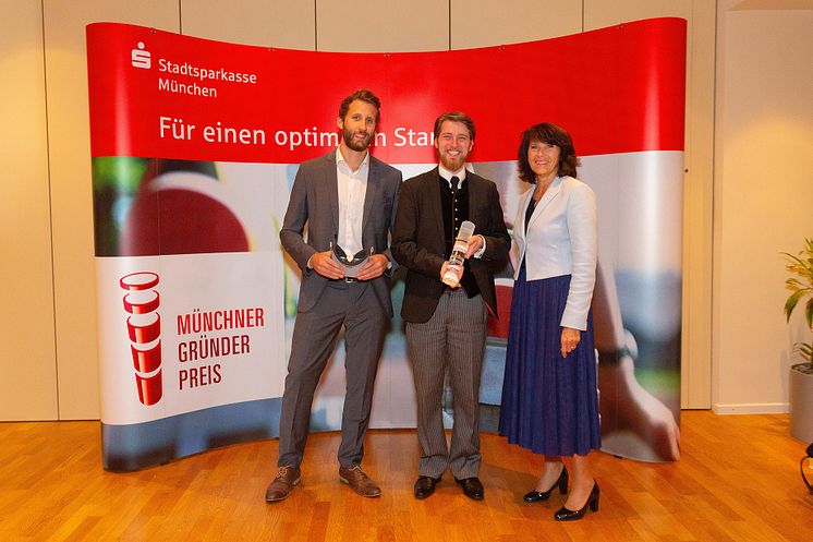 Die Gewinner des Münchner Gründerpreis: TimeRide GmbH