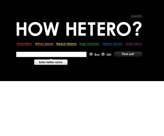 How Hetero - Twitter