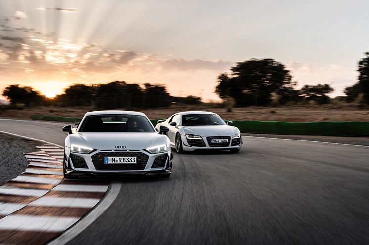 Audi R8 Coupé V10 GT RWD og Audi R8 GT Coupé (1. generation)