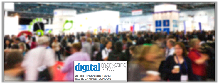 Speaking and exhibiting Digital Marketing Show