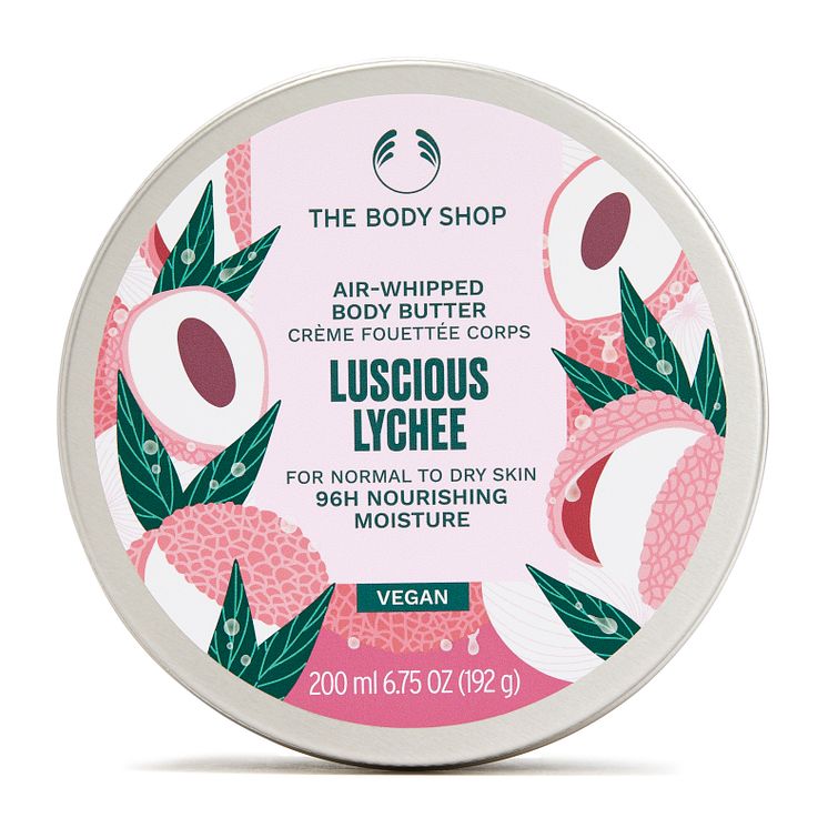 Luscious Lychee Air-Whipped Body Butter 200ml