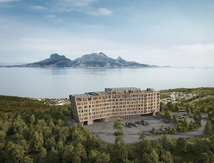 Wood Hotel i Bodø