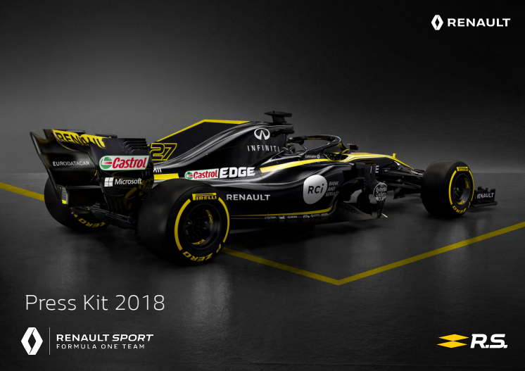 Presentasjon av Renault Sport Formel 1 Team - 2018