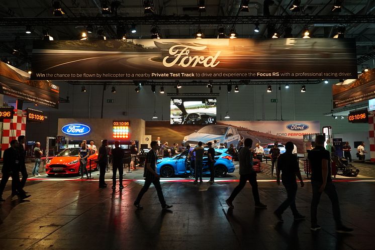 Ford na veletrhu počítačových her Gamescom v Kolíně nad Rýnem