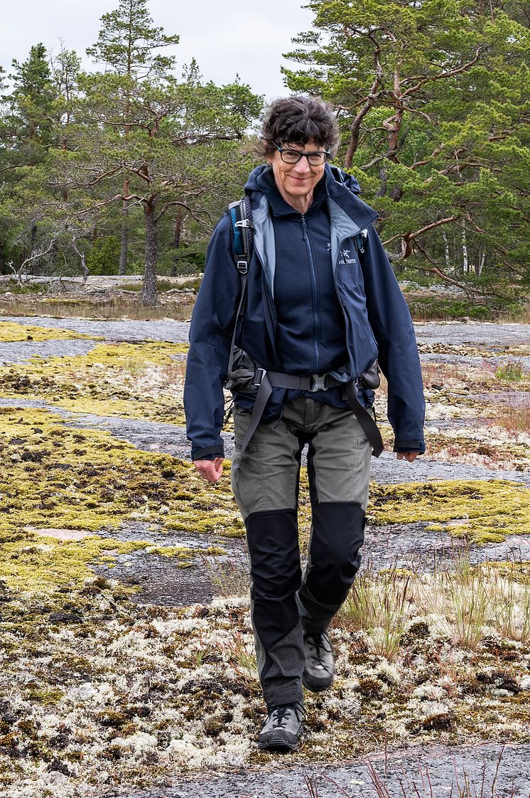 Irene Bisang, förste intendent på Naturhistoriska riksmuseet