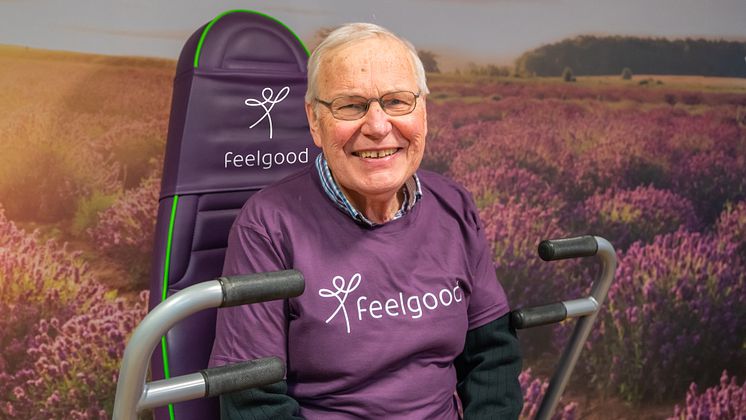 Arne Scheie er en stolt Feelgood ambassadør