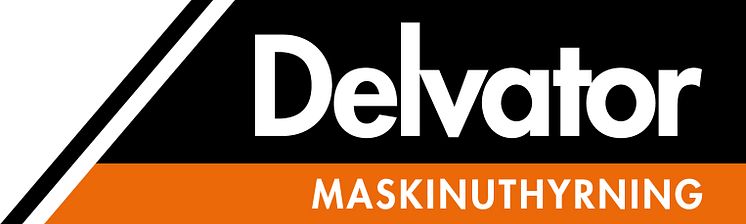 Logotype Delvator Maskinuthyrning