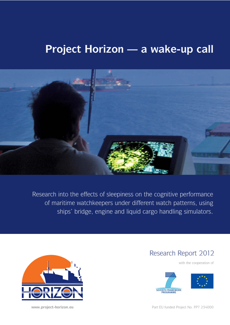 Project Horizon — a wake-up call