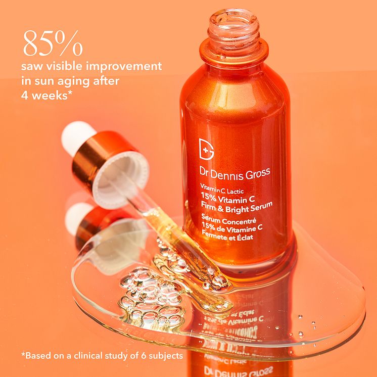 Dr Dennis Gross Vitamin C Lactic  Firm & Bright Serum social