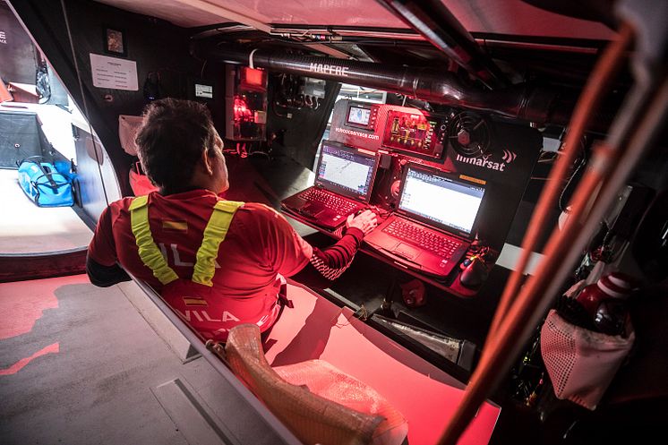 Hi-res image - Inmarsat - Inmarsat’s FleetBroadband powered the digital content delivery from the race yachts throughout the 2017-18 Volvo Ocean Race