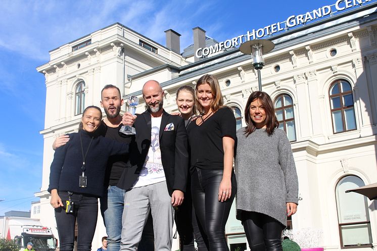 Oslohotellet, Comfort Hotel Grand Central, gikk av med seieren da Choice Hotels International kåret Europas beste Comfort Hotel. 
