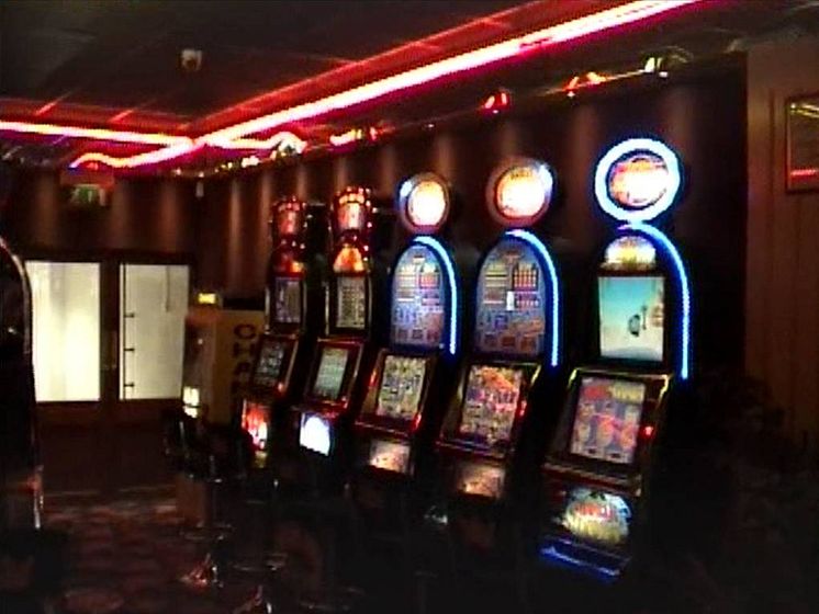 Gaming machines in arcade