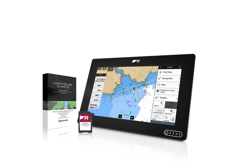 High res image - Raymarine - LightHouse Charts Packaging, SD Card & Axiom+