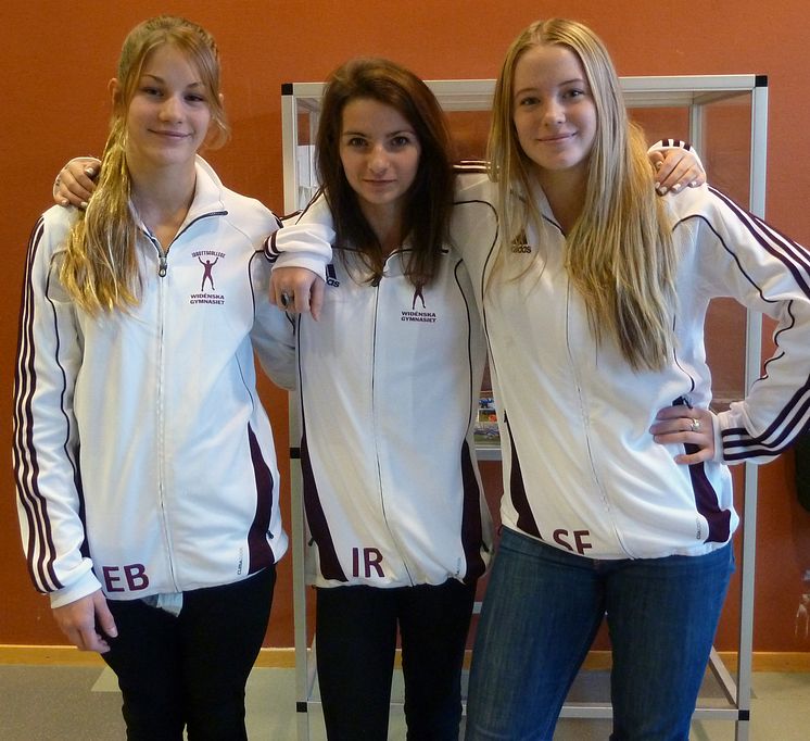 Idrottstjejer Widénska gymnasiet