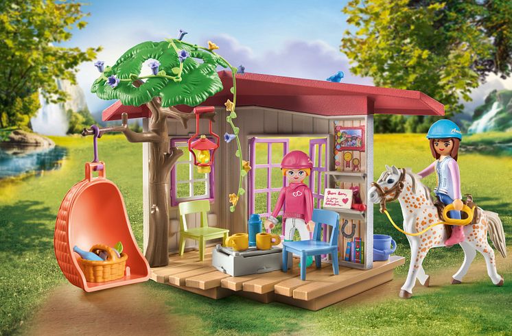 Geheimes Clubhaus für Pferdefans (71638) von PLAYMOBIL