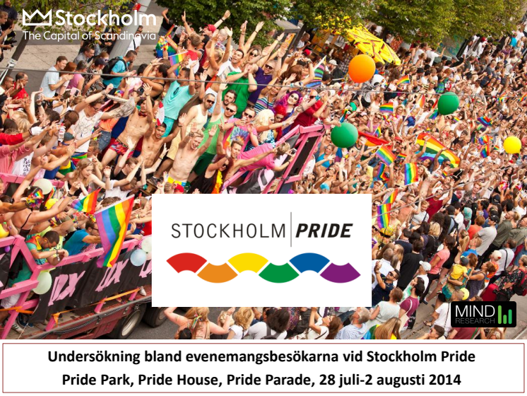 Rapport Stockholm Pride 2014