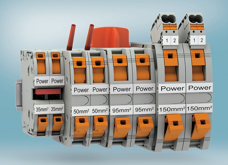 High-current terminal blocks