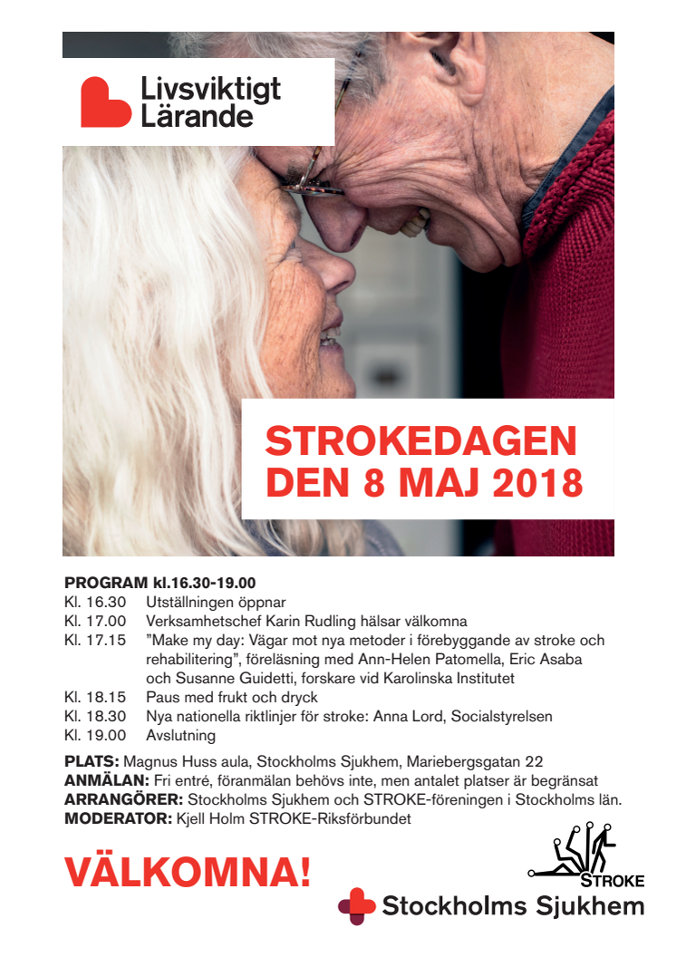 Strokedagen 2018 - Inbjudan