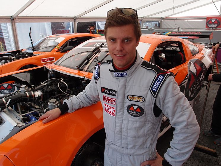 Andreas Ahlberg i V8 Thunder Car