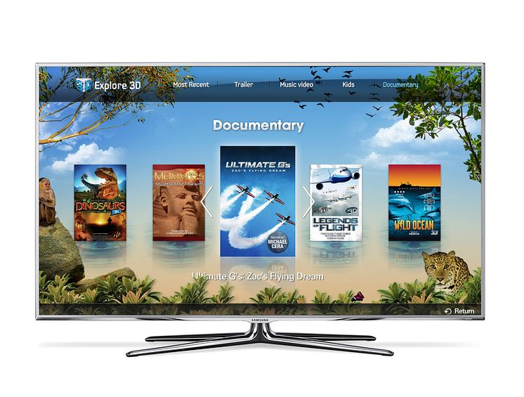 Smart-tv 3d app