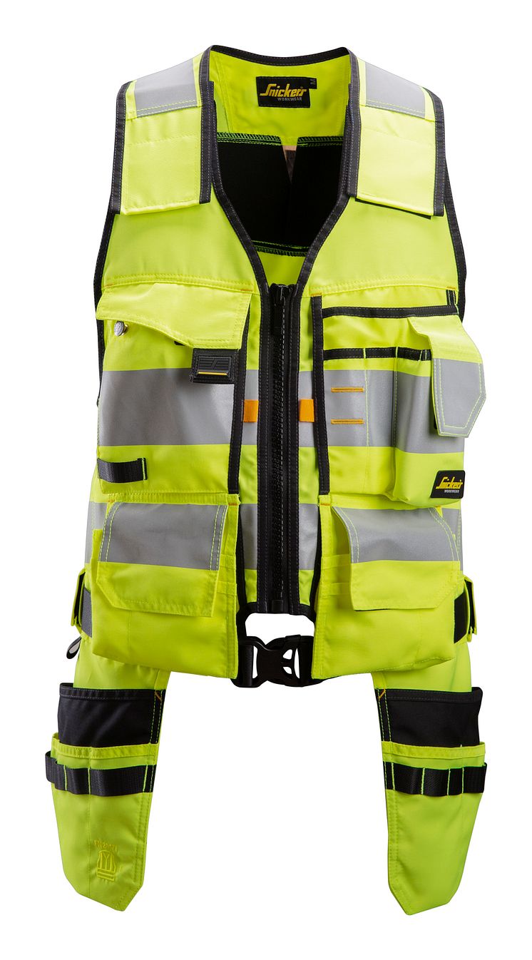 4230 AllroundWork, High-vis verktøyvest, kl. 1