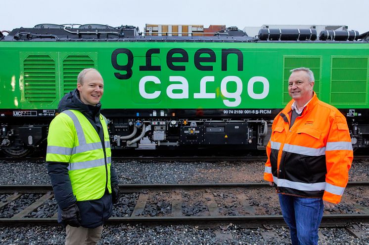 Godsdirektör på Bane NOR, Oskar Stenstrøm & Bengt Fors VD Green Cargo Norge