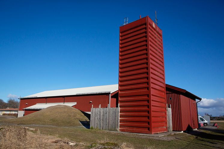 Solör Bionenergis fjärrvärmeanläggning i Gåvsta, Uppsala kommun