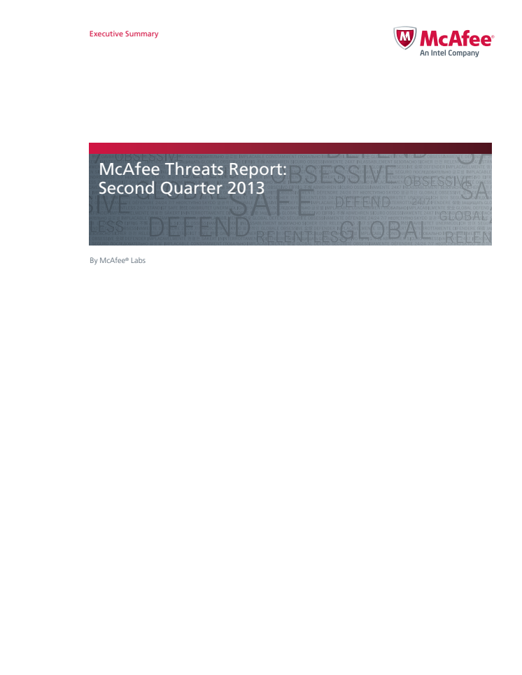 McAfee Labs Q2 Report Finds Mobile Threats Rebound