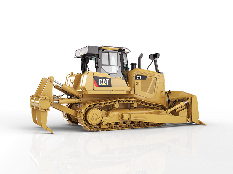 Cat D7E bandschaktare - höger sida