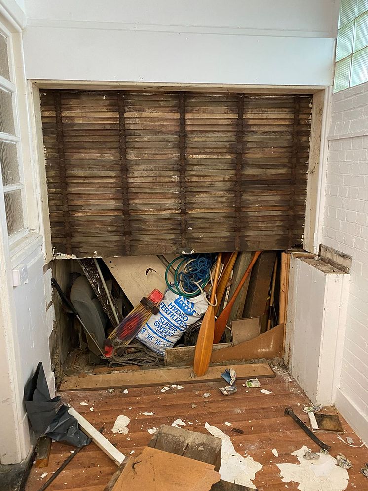 Bishopstone Hoard  - behind the parcel desk