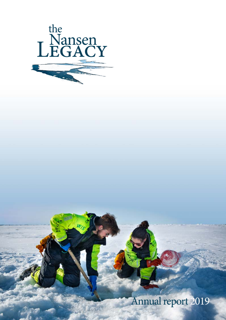 Nansen Legacy project Annual report 2019