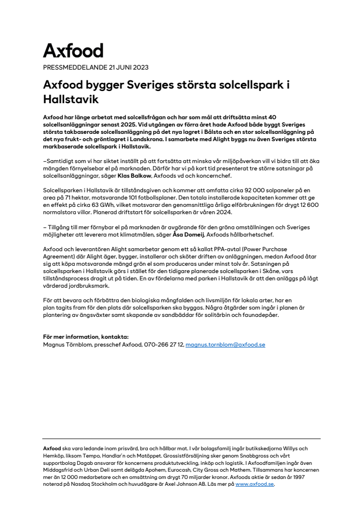 Axfood bygger Sveriges största solcellspark i Hallstavik.pdf