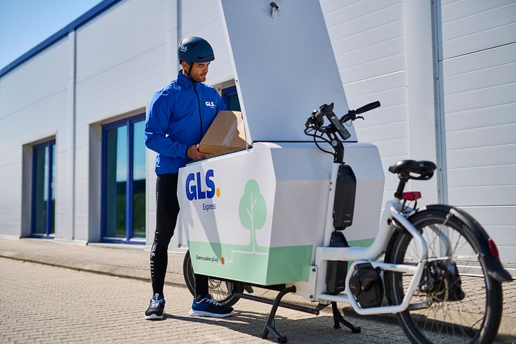 GLS Elcykel Expresslevering