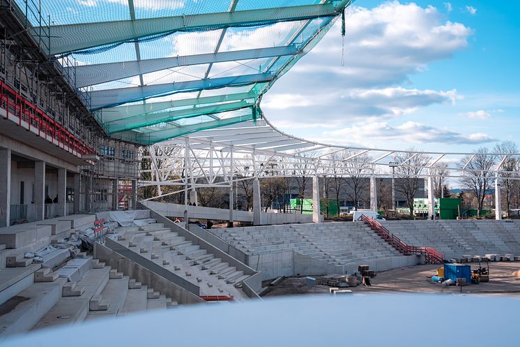 Richtfest Heinz-Steyer-Stadion Dresden