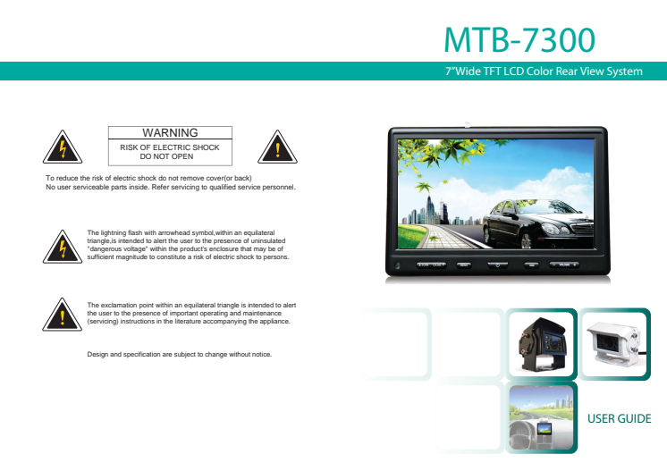 MTB 7300 MANUAL