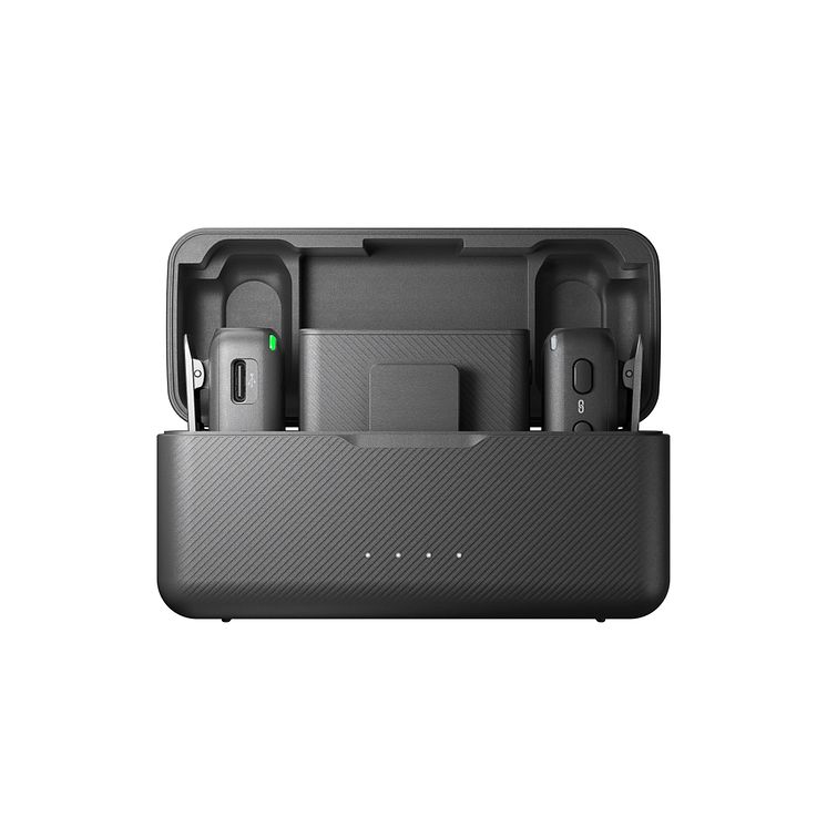 DJI Mic - Whole set in case (front)