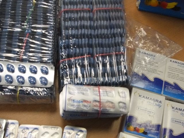 Illegal Viagra-type products found at a storage unit 2