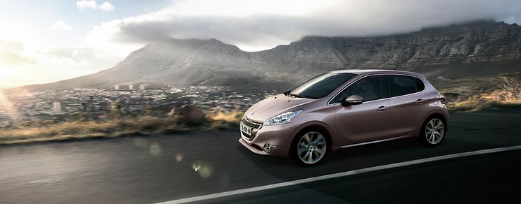 Peugeot leder loppet mot låga koldioxidutsläpp - Peugeot 208