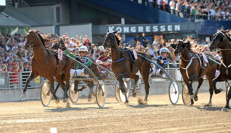 Torvald Palema vinner Elitloppet 2009