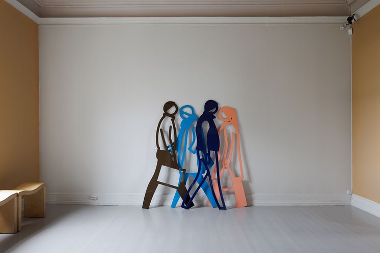Julian Opie. Knokke 6. Foto_Eivind Lauritzen