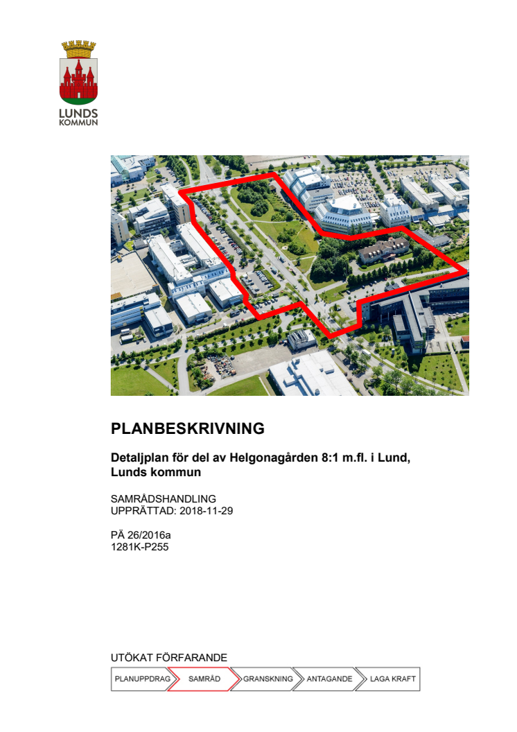 Planbeskrivning- Ideontorget och Idépromenaden