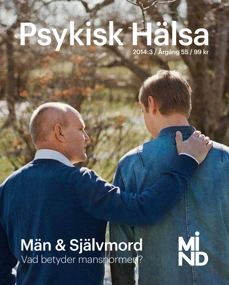 Män och självmord - vad betyder mansnormen?