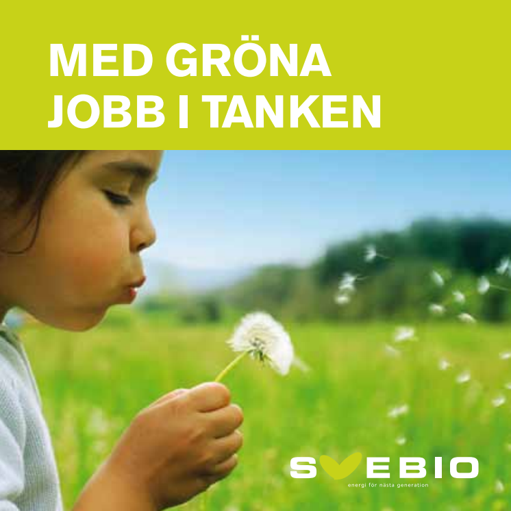 Med gröna jobb i tanken