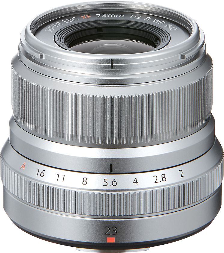 FUJINON XF23mm F2 silver